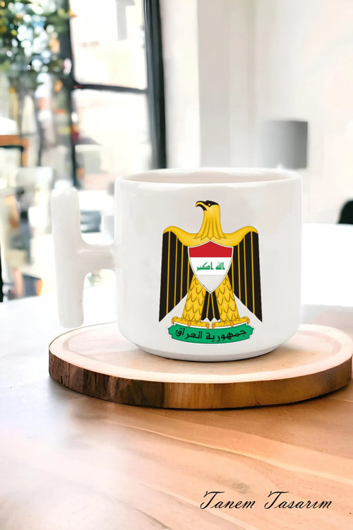 Arap Tasarımlı Baskılı T Kupa Bardak , Müslüman, İslami Sanat Dua ve Desenlerle Kupa Bardağı
