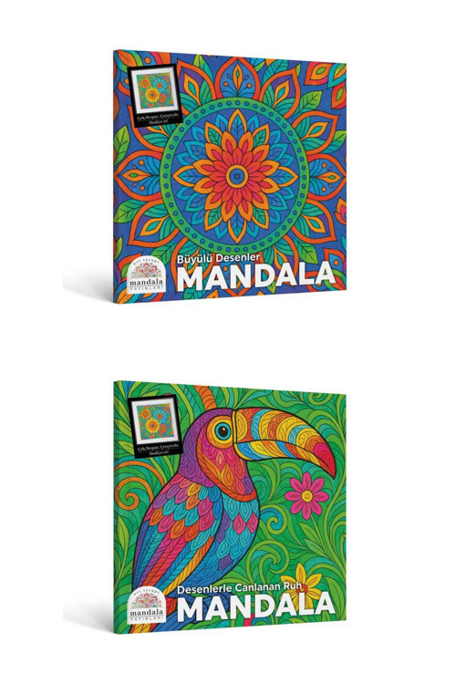 Art Terapi Mandala Yayınları Mandala Boyama Seti Yetişkinler İçin Boyama Kitabı Boyama Kitabı Mandala
