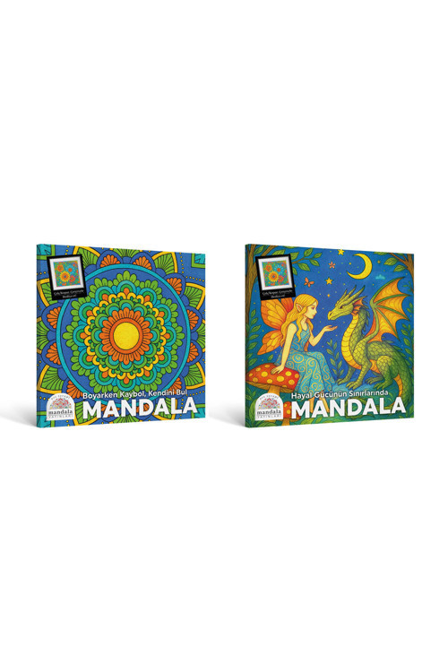 Art Terapi Mandala Yayınları Mandala Boyama Seti Yetişkinler İçin Boyama Kitabı Boyama Kitabı Mandala