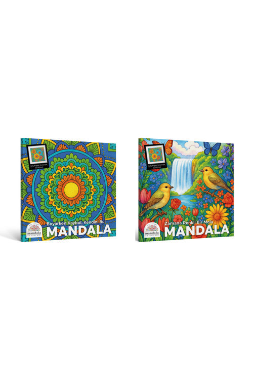 Art Terapi Mandala Yayınları Mandala Boyama Seti Yetişkinler İçin Boyama Kitabı Boyama Kitabı Mandala