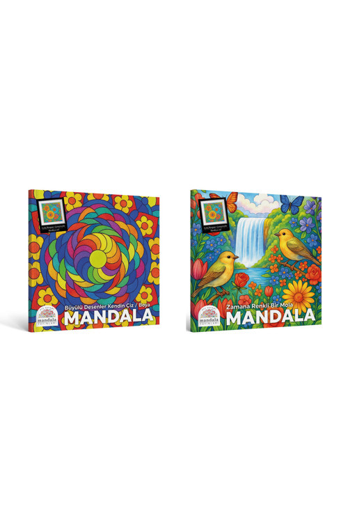 Art Terapi Mandala Yayınları Mandala Boyama Seti Yetişkinler İçin Boyama Kitabı Boyama Kitabı Mandala