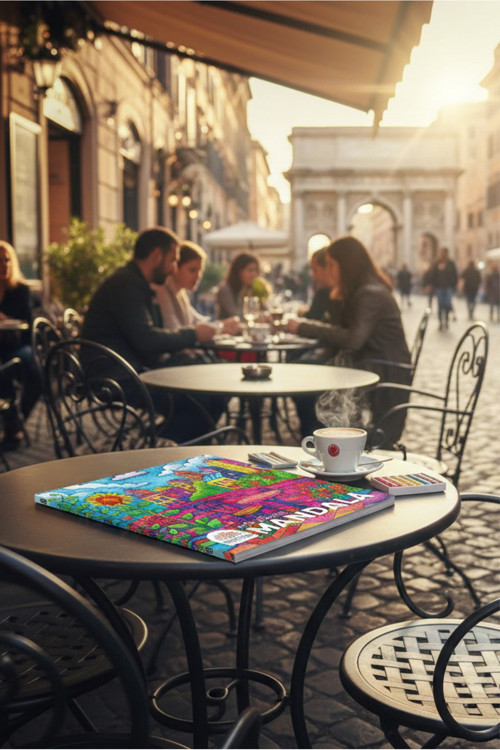 Art Terapi Mandala Yayınları Yetişkinler İçin Mandala Büyük Boy Ve Cep Boy Set