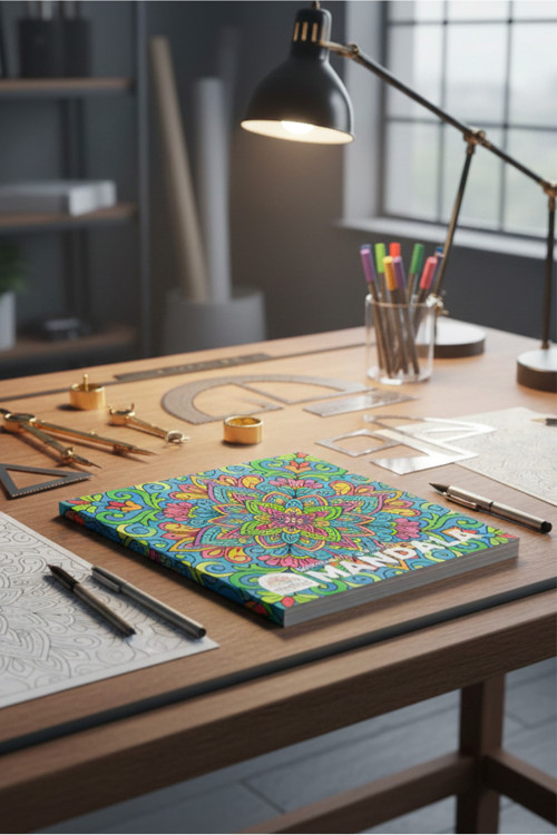 Art Terapi Mandala Yayınları Yetişkinler İçin Mandala Büyük Boy Ve Cep Boy Set