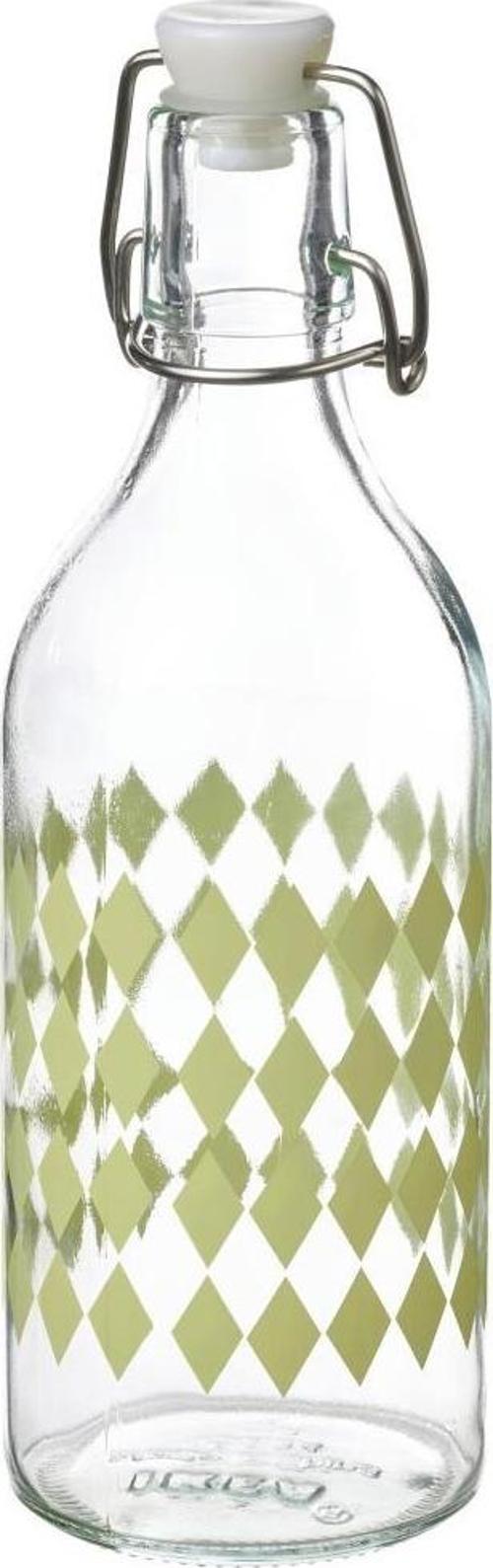 Korken Desenli Cam Su Şişesi - 0,5 lt