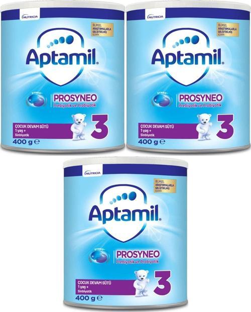 Prosyneo 3 Numara Bebek Sütü 400Gr 3'Lü Paket