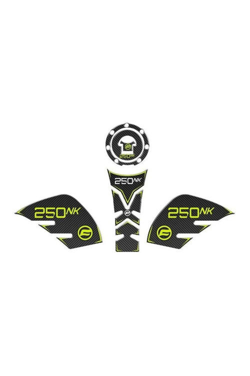 CF MOTO 250 NK 2018 - 2022 UYUMLU Tank Pad SET 004