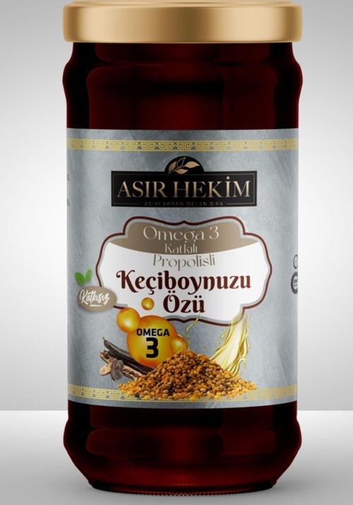 Doğal Omega 3 Katkılı Propolisli Keçiboynuzu Özü 640 Gr