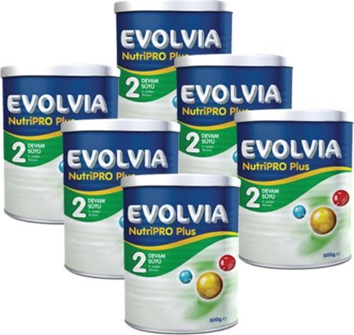 2 Devam Sütü Nutripro Plus 800 gr x 6 Adet