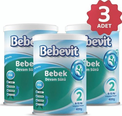 Bebevit Bebek Devam Sütü 2 (6-12 Ay)- 3'Lü Paket