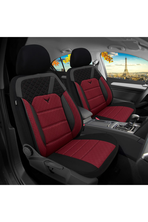 Mercedes E-klasse W212 2009-2016 Uyumlu 1+1 Bordo Koltuk Kılıfı
