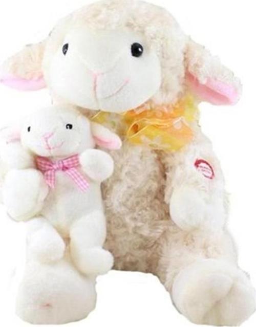 Masalcı Kuzu Masal Anlatan Peluş Kuzu