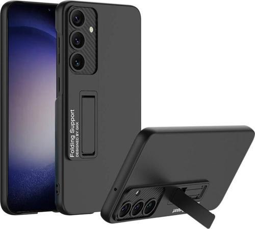 Galaxy S24 Plus Kılıf Mat Kamera Korumalı Standlı Ays Kapak