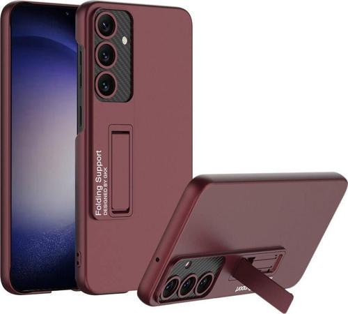 Galaxy S24 Plus Kılıf Mat Kamera Korumalı Standlı Ays Kapak