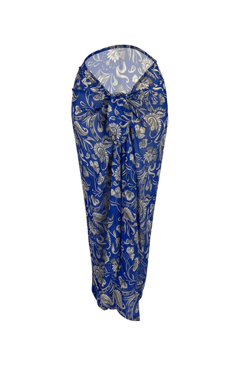 Floral Şifon Pareo