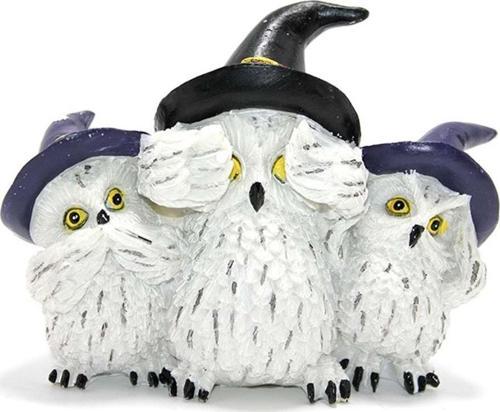 Polyester Baykuş Ailesi Biblo