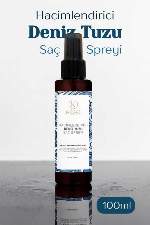 Deniz Tuzu Saç Spreyi - Doğal Dalga Sağlayan ve Hacim Veren Saç Spreyi 100 ml