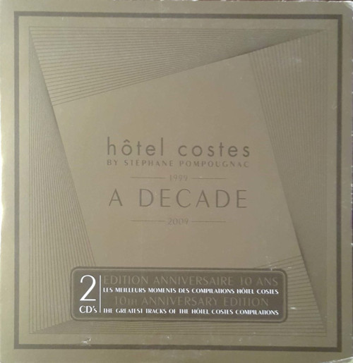 (Plak Değildir CD dir) Hötel Costes By Stephane Pompougna1999 A Decade CD