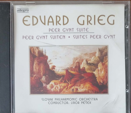 (Plak Değildir CD dir) Edvard Grieg Peer Gynt Suite Peer Gynt Suiten Suites Peer Gynt CD