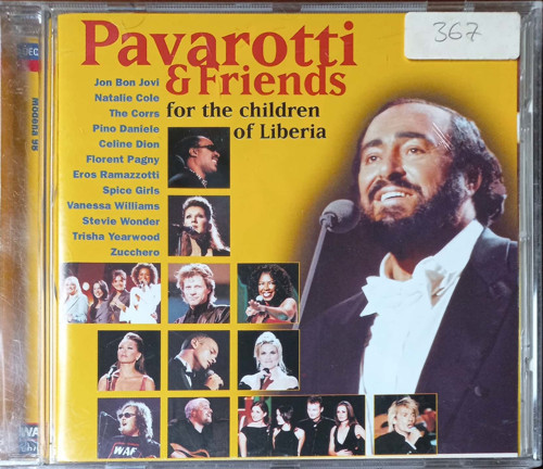 (Plak Değildir CD dir) Pavarotti & Friends For The Children Of Liberia CD