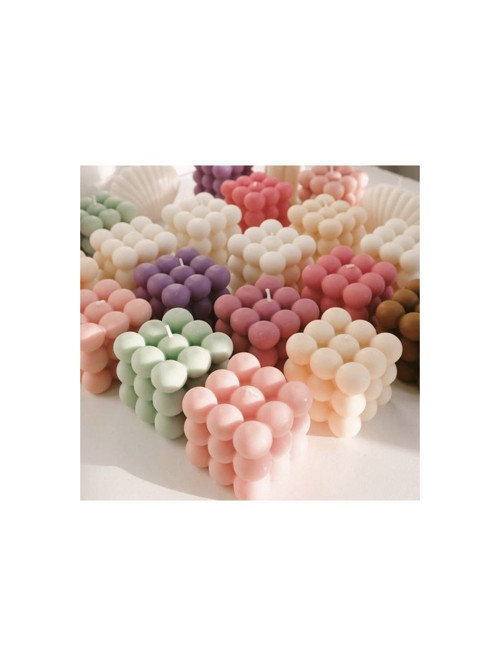 Dekoratif Bubble Mum 5 Adet