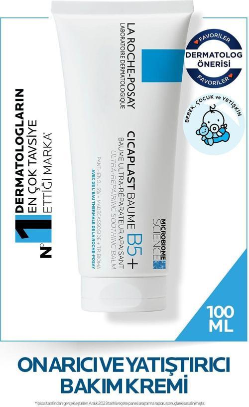 Cicaplast Baume B5 Onarıcı Ve Yatıştırıcı Bakım Kremi 100Ml