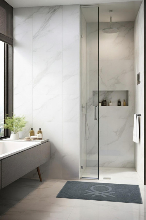 %100 Pamuk Gri 50x80 cm Banyo Paspas Havlu