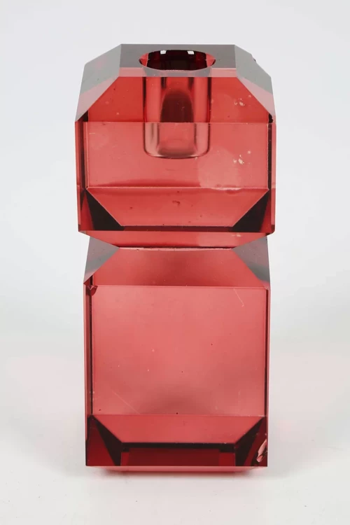 Vitale Bologna Kırmızı Mumluk 6*6*14 cm