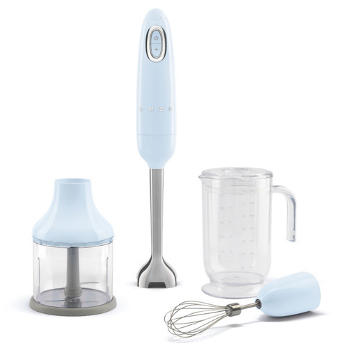 Pastel Mavi 50's Style El Blender Seti-HBF03PBEU