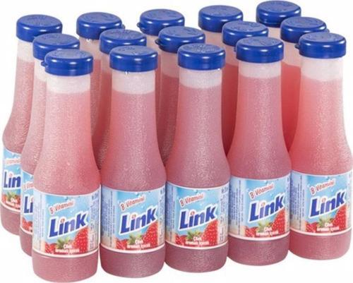 Link Çilek Aromalı İçecek 200 ml 15li
