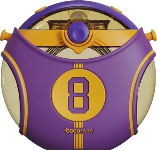 Coco Smile CS 00008 Mor 630 ml Straw Basketball Tritan Matara