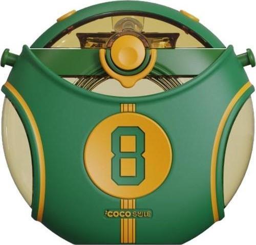 Coco Smile Vagonlife Cocosmile CS-00008 Yeşil 630ML Straw Basketball Tritan Matara