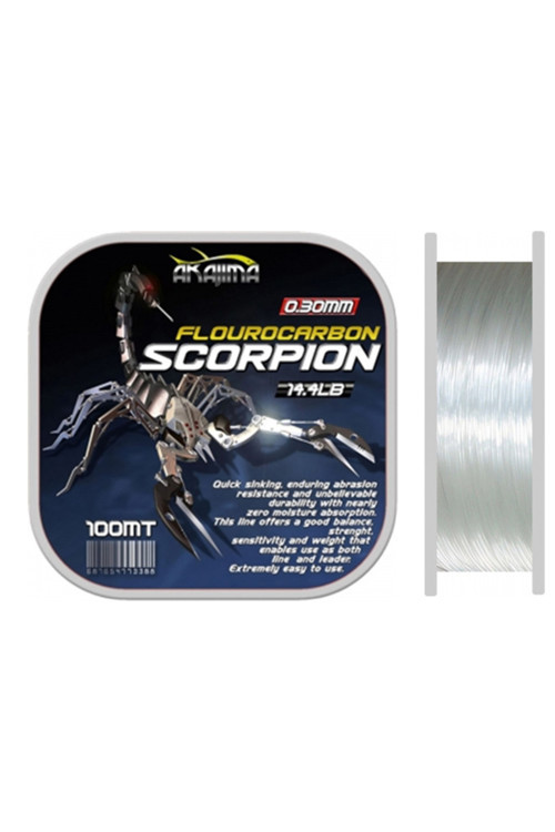 Scorpion Fluorocarbon Misina 100 mt 0.35 mm