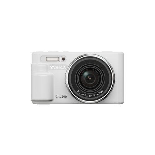 Yashica City 200 Beyaz Dijital Fotoğraf Makinesi