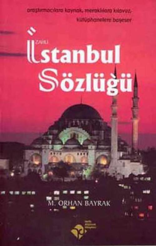 Tarih Düşünce Kitapları İstanbul Sözlüğü