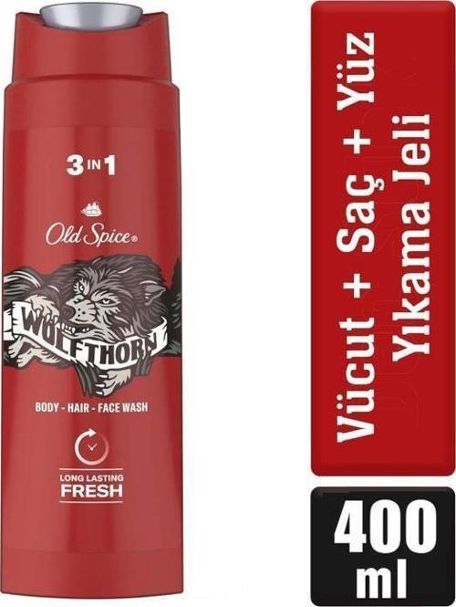 Wolfthorn 3 In1 Duş Jeli+Şampuan 400 ml