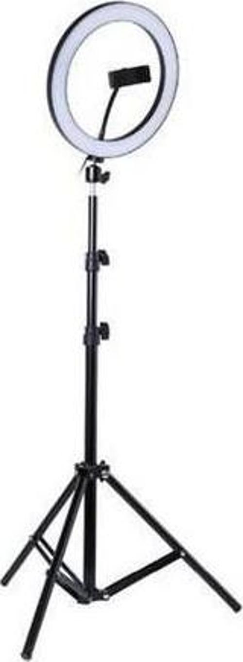 Selfie Led Işık 10inç Youtube,Makyaj,Kuaför 26cm-2m Stand