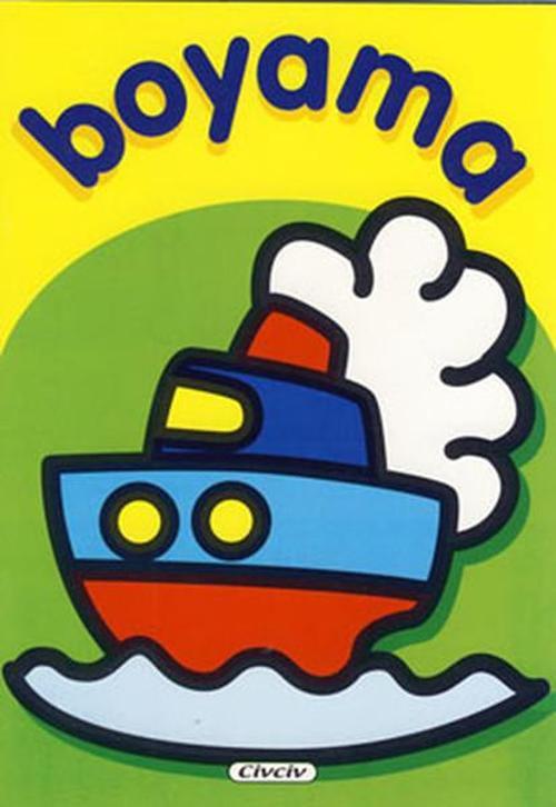 Çiçek Yayıncılık Boyama Gemi