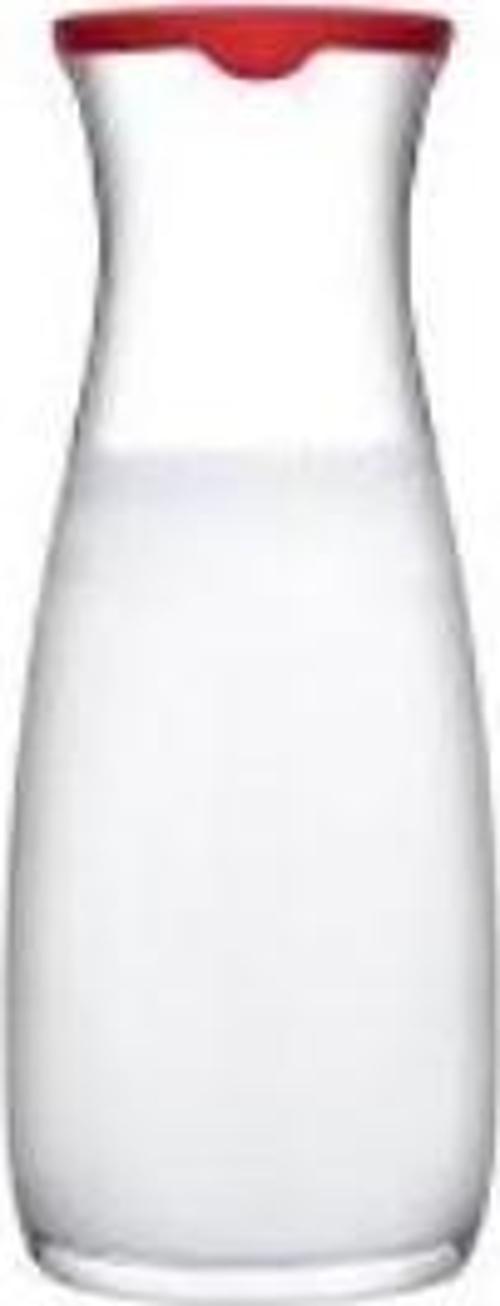 Surahi Kırmızı Silikon Kapaklı Karaf 43813 1180cc