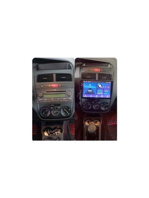 FOR-X Fiat Linea (2007-2017)-9''ANDROİD Gerçek 4+64 GB/4 Çekirdek 1.6ghz/ÖN KAYIT KAMERASI-Wifi-Bt-Carplay-hd Kamera Hediye