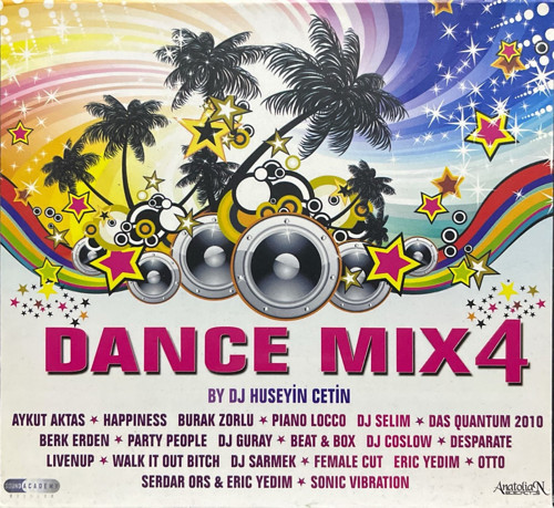 (Plak Değildir CD dir) CD Dance Mix 4 CD