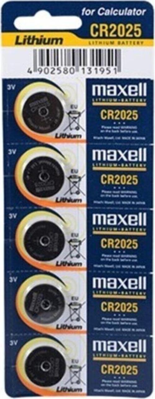 Lodose Cr-2025 Lityum Pil 5li Paket Pil Mıcro Cr-2025