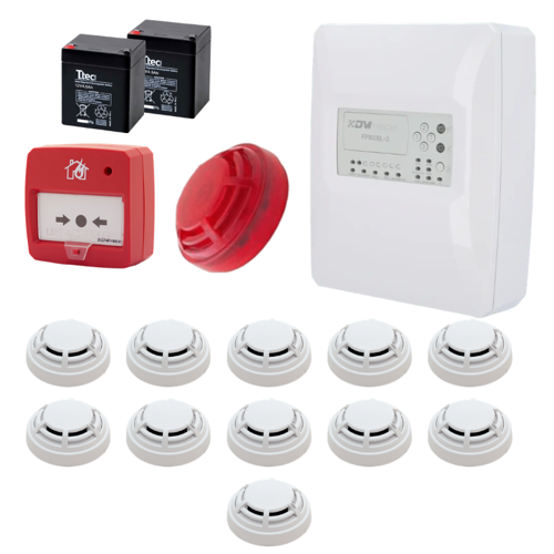 Fp9000L-2-11 Konvansiyonel Sistem Yangın Alarm Seti 11 Li