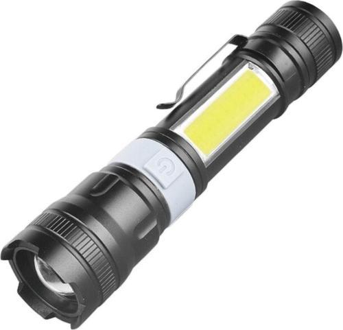 P50 Led El Feneri Usb Şarjlı Fener Pt-4018