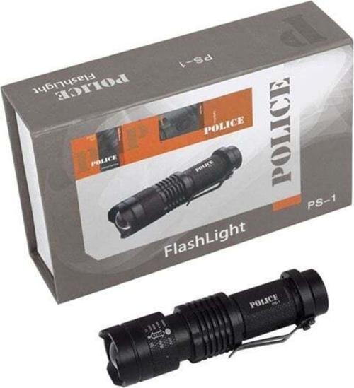 Ps-1 El Feneri Kit Pil+şarj Led Işık