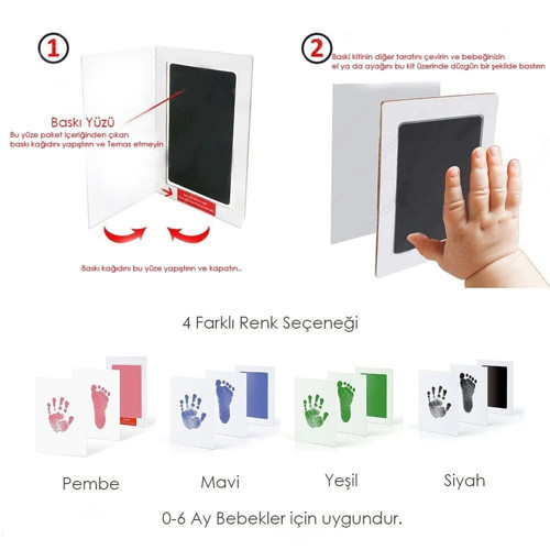 Anı Baskı Seti (Bebek El Ayak)