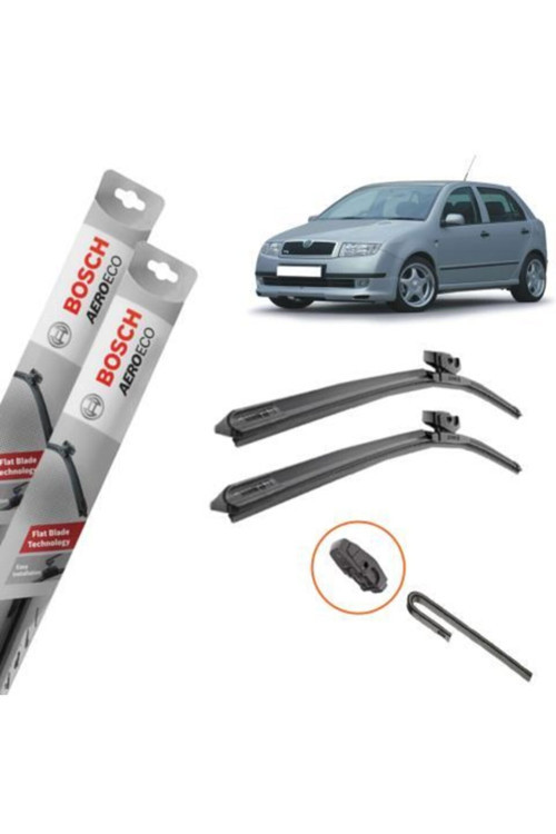 Skoda Fabia Muz Silecek Takımı Ön Aeroeco 1999-2008
