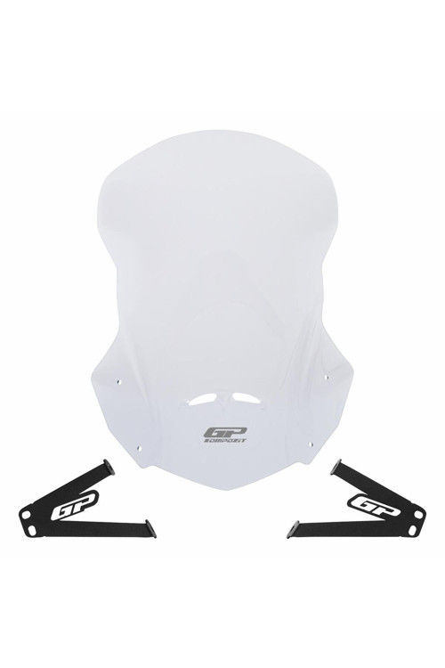 Yamaha WR 250 R 2011-2016 Uyumlu Ön Cam Şeffaf 46 cm