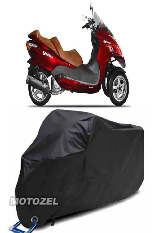 Yuki YB250ZKT Optimus Siyah Motorsiklet Brandası Su Geçirmez (Kilit Uyumlu)