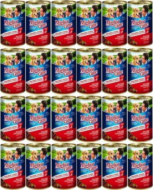 Biftekli Köpek Konservesi 405 gr x 24 Adet