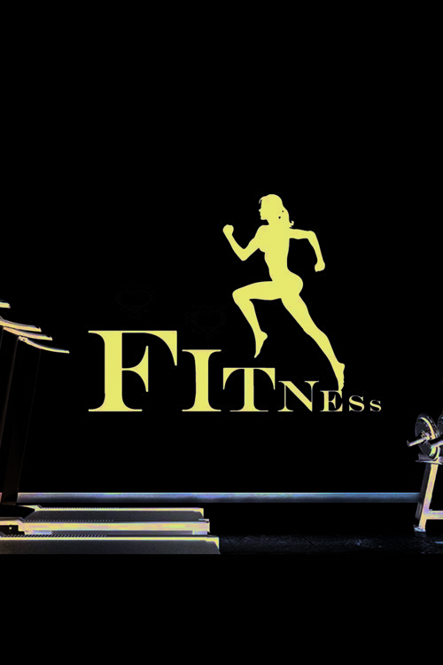 FITNESS 4 STİCKER (78X58 CM)